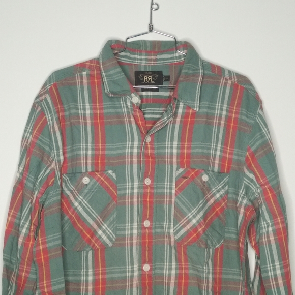 RRL by Ralph Lauren button down shirt - Picture 4 of 4